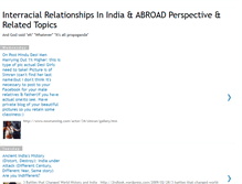 Tablet Screenshot of indiainterracialrelationship.blogspot.com