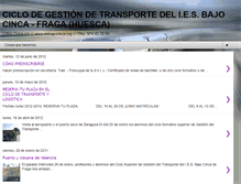 Tablet Screenshot of gestion-transporte.blogspot.com