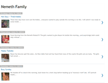 Tablet Screenshot of nemethfamily.blogspot.com