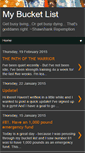 Mobile Screenshot of egbucketlist.blogspot.com