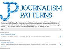 Tablet Screenshot of journalismpatterns.blogspot.com