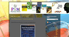 Desktop Screenshot of pharmacyminds.blogspot.com
