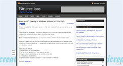 Desktop Screenshot of biricreations.blogspot.com