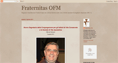 Desktop Screenshot of fraternitasofm.blogspot.com