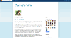 Desktop Screenshot of carrieswar-cbolam.blogspot.com