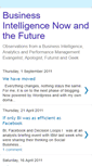 Mobile Screenshot of businessintelligencetoday.blogspot.com