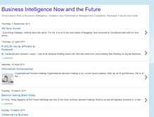 Tablet Screenshot of businessintelligencetoday.blogspot.com