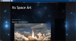 Desktop Screenshot of itsspaceart.blogspot.com