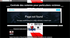 Desktop Screenshot of centrale-notaire-des-particuliers.blogspot.com