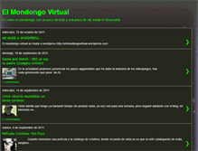 Tablet Screenshot of elmondongovirtual.blogspot.com