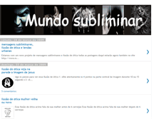 Tablet Screenshot of mensageirosubliminar.blogspot.com