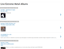 Tablet Screenshot of livextremetalbum.blogspot.com