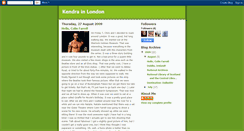 Desktop Screenshot of kendrasinlondon.blogspot.com