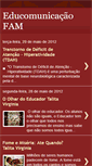 Mobile Screenshot of educomunicacaofam.blogspot.com