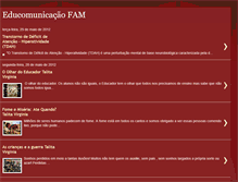 Tablet Screenshot of educomunicacaofam.blogspot.com