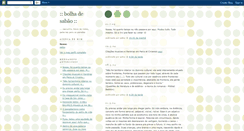 Desktop Screenshot of bolhadesabao.blogspot.com