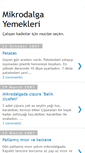 Mobile Screenshot of mikrodalgayemekleri.blogspot.com