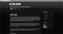 Desktop Screenshot of inthegold.blogspot.com