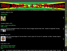 Tablet Screenshot of bigsplifreggae.blogspot.com