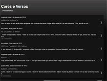 Tablet Screenshot of coreseversos.blogspot.com