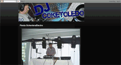 Desktop Screenshot of djcoketoledo.blogspot.com