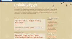 Desktop Screenshot of definitely-egypt.blogspot.com