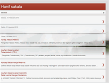 Tablet Screenshot of hanifsakala.blogspot.com