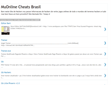 Tablet Screenshot of muonlinecheatsbr.blogspot.com