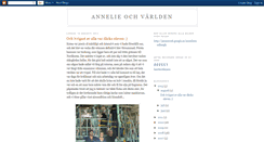 Desktop Screenshot of annelieochvarlden.blogspot.com