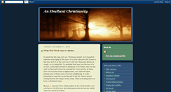 Desktop Screenshot of ebullientchristianity.blogspot.com