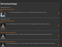 Tablet Screenshot of bemydreambagstoday.blogspot.com