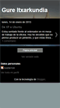 Mobile Screenshot of gureitxarkundia.blogspot.com