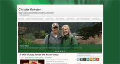 Desktop Screenshot of christiekoester.blogspot.com