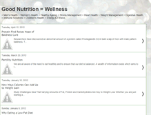 Tablet Screenshot of goodnutritionwellness.blogspot.com