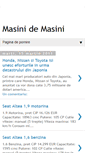Mobile Screenshot of masini-de-masini.blogspot.com
