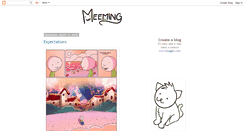 Desktop Screenshot of meemingthecat.blogspot.com
