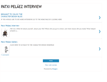 Tablet Screenshot of patxi-pelaez-interview.blogspot.com