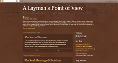 Desktop Screenshot of laymanspov.blogspot.com
