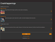 Tablet Screenshot of crankhappenings.blogspot.com