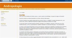Desktop Screenshot of andropologia.blogspot.com