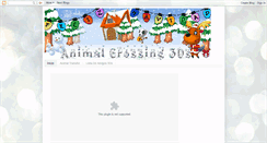 Desktop Screenshot of 4animalcrossing3ds.blogspot.com