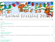 Tablet Screenshot of 4animalcrossing3ds.blogspot.com