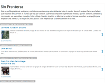 Tablet Screenshot of mochilero-sinfronteras.blogspot.com