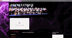 Desktop Screenshot of detrulenque.blogspot.com