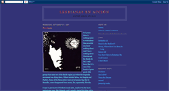 Desktop Screenshot of lesbianasenaccion.blogspot.com