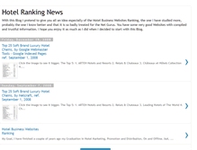 Tablet Screenshot of hotel-ranking.blogspot.com