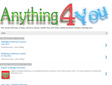 Tablet Screenshot of anything4-you.blogspot.com