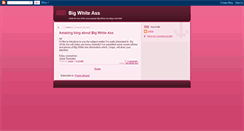 Desktop Screenshot of big-white-ass-jesse.blogspot.com