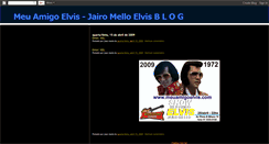 Desktop Screenshot of meuamigoelvis.blogspot.com