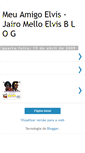 Mobile Screenshot of meuamigoelvis.blogspot.com